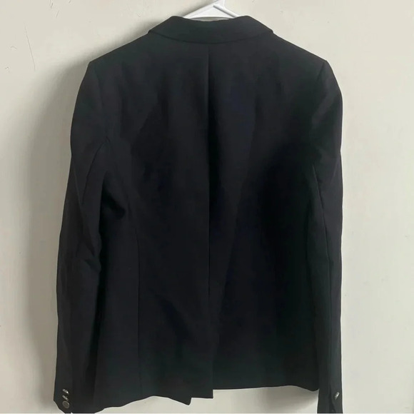 J.crew 100% wool black blazer Tall 2T - Picture 2 of 7